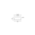 thumbnail image 5 of Maxim Dart 14" Wide Flush Mount Satin Brass 3-Light Ceiling Light, 5 of 5