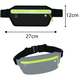 thumbnail image 2 of Riñonera ultrafina para correr, riñonera ligera e impermeable para gimnasio, viajes, actividades al aire libre Ormromra CPB-DE-SSW1251-4, 2 of 5