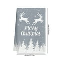 thumbnail image 3 of Mlkoz Christmas Decorations, Christmas Kitchen Towels Christmas Tree Print Hanging Hand Bath Microfiber Towel For Bathroom Home Tea Bar Kitchen, Christmas Gifts, 3 of 6