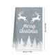 thumbnail image 3 of Toallas de cocina navideñas | Toalla de microfibra con estampado de árbol de Navidad para cocina, baño y bar | Toalla navideña gris de 45 x 66 cm, 3 of 5