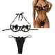 thumbnail image 1 of Conjunto de ropa interior Conjunto de ropa interior hueca Conjunto de ropa interior hueca Conjunto de ropa interior de 2 piezas Conjunto de ropa interior con cuello halter Conjunto ANGGREK Otros, 1 of 8