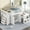 White +4 drawers, variant on Mirightone Full Size Low Loft Bed with Desk and Storage Cabinets,Low Loft Bed with Bookcase for Girls Boys, Pink