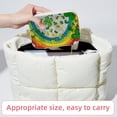 thumbnail image 6 of St. Patrick's Day Velvet Portable Jewelry Box with Removable Compartment - Stylish Gift, Display Case, and Decorative Box, 6 of 7