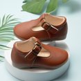thumbnail image 2 of MZXELPRJD Girl Sandals Size 12 White Sandals for Toddler Girls Ballet Slippers Girl Tennis Shoes Size 4 Girly Gifts for Girls Boy Shoes 11 Size Girls Brown 2-2.5 Years, 2 of 5