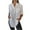 White, variant on Wlynlyn Womens Plus Size Tunic or Tops to Wear with Leggings Long Sleeve Shirts Button V Neck Dressy Casual Blouses