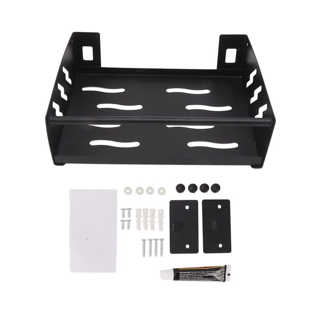 Organizador de Estantes de Especias Estantes de Especias Colgantes de Acero Inoxidable Montados en la Pared con Tornillos Adhesivos Adhesivos para Cocina Dentro del Armario ANGGREK Otros