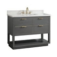 thumbnail image 4 of Avanity Allie-Vs43 Allie 43" Free Standing Single Basin Vanity Set - MultiColor, 4 of 6