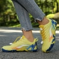 thumbnail image 3 of Rokment Women's Men's Barefoot Hiking Climbing Trekking Shoes Outdoor Sport Athletic Wide Toe Waterproof Non Slip Trail-Running Workout Fitness Exercise Trainners Yellow Size 11.5, 3 of 6