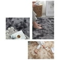 thumbnail image 4 of Low-Profile Large Area Rug, Gray Washable Area Rug with Non-Slip Backing & Durable Edge Binding, Vintage Large Rugs for Living Room, Bedroom, Dinning Room(63"x47.2"), 4 of 6