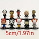 thumbnail image 4 of 10 piezas de figuras coleccionables de películas de terror: figuras de personajes detalladas, perfectas para Pascua y para los entusiastas del suspenso, 4 of 8