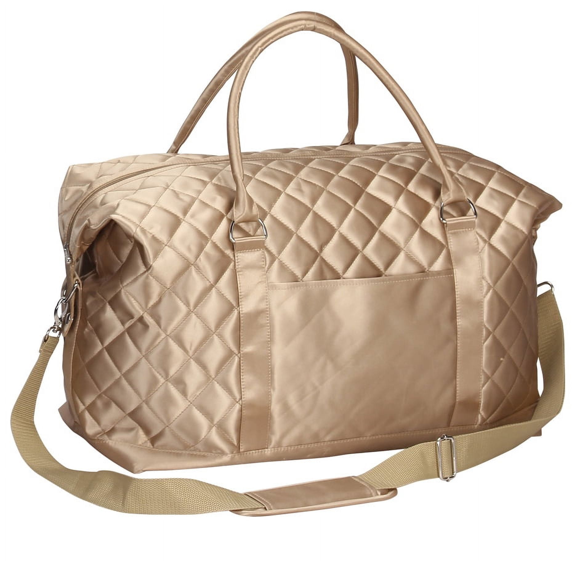 Rose gold weekender bag sale