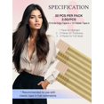 thumbnail image 4 of Extensiones de cabello DOORES Invisi Edge Seamless Tape-In 50 g 45 cm, 4 of 9