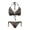 Leopard Design, variant on chaqlin Women's Camouflage American Flag Halter Bikini Set - Sexy Two Piece Triangle Swimsuit with Tie Side Bottoms for Beach & Vacation