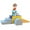 Dark Colour, variant on Qaba 4 Piece Foam Play Set for Toddlers and Children, Multicolor