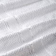 thumbnail image 4 of Senses Textured Rice Weave 6 Piece Bathroom Towel Set (White), 4 of 5