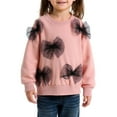 thumbnail image 1 of FYDUU Chandail à Manches Longues Col Rond Mignon Automne Hiver pour Tout-Petits, Mode Décontractée 4-5 Ans, 1 of 8