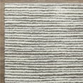 thumbnail image 3 of Loomaknoti Vemoa Altomarze 2' x 3' Gray Stripe Indoor Polyester Area Rug, 3 of 10