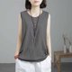 thumbnail image 1 of Xuyuer Womens Tank Tops Summer Spring Sleeveless Casual Cute Basic Trendy Loose Flowy Beach Shirt Vacation Outfits 2026 Scoop Neck Button Pullover Casual Loose Fit Dressy Tunic Tops, 1 of 5