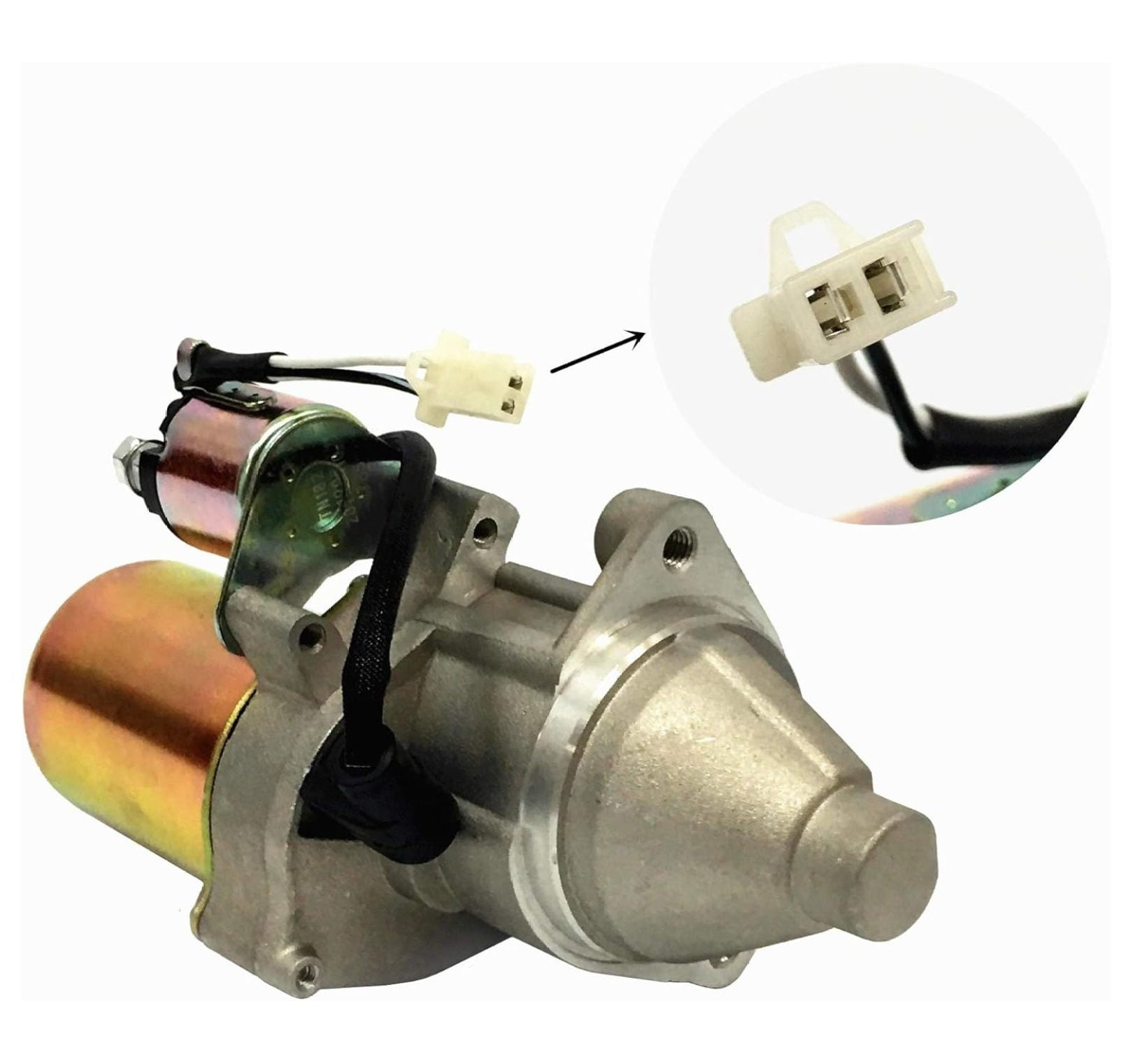 Starter W/ 2-Wire Plug For Predator 7250W 9000W 420cc for A-ipower SUA9000E SUA10000EC SUA12000E for WGen6000 WGen7500DFc WGen9500DFc WGen9500DF WGen9500 WH10000DF Generator