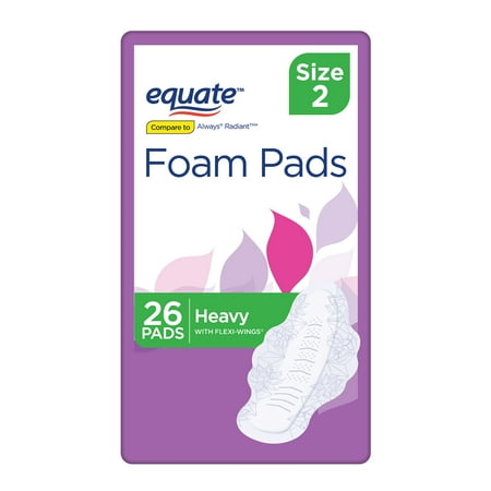 equate flexi pads foam count wings heavy dialog displays option button additional opens zoom