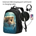 thumbnail image 2 of Daiia Cute Swimming Guinea Pig Pattern USB Charging Backpack for Men and Women, Anti-Theft Backpack,Travel Backpack,School Backpack,College Backpack,Laptop Backpack, 2 of 7