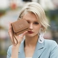 thumbnail image 1 of Women's Lychee Pattern Soft Leather Bowknot Coin Purse, Card Holder Mini Handbag for Everyday Carry, 1 of 6