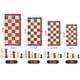 thumbnail image 2 of 3 In 1 Wooden Chess Checkers Backgammon Set Portable Wooden Chess Set for Adults Kids, 2 of 5