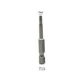 thumbnail image 1 of Star Screwdriver Head Tamper Proof Security Drill Bit T10-T40 For Electric Drill Magnetic Extension Adapter Star Hex Shank Bit, 1 of 6