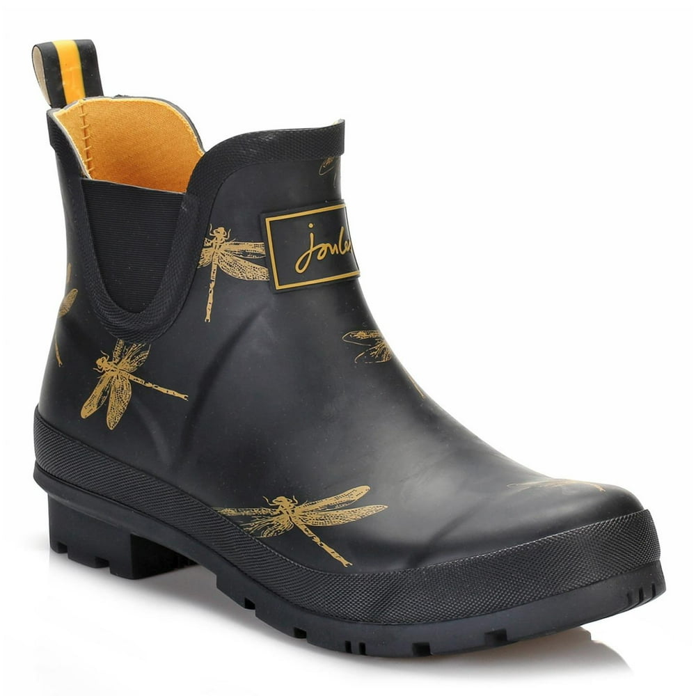 Joules JOULES WELLIBOB WOMEN�S ANKLE RAIN BOOTS BLACK