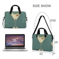 thumbnail image 3 of FORMRS 16" Laptop Sleeve Bag Carrying Case with Handle Travel Shoulder Briefcase, Beige Martini, 3 of 8