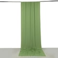thumbnail image 2 of Efavormart Sage Green 4-Way Stretch Spandex Drapery Panel with Rod Pockets, Photography Backdrop Curtain - 5ftx14ft, 2 of 9