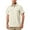 Khaki, variant on Off Road Ventures Mens Short Sleeve Fishing Shirt UV Sun Protection Lightweight Quick Dry Button Down Hiking Shirt for Outdoor Travel
