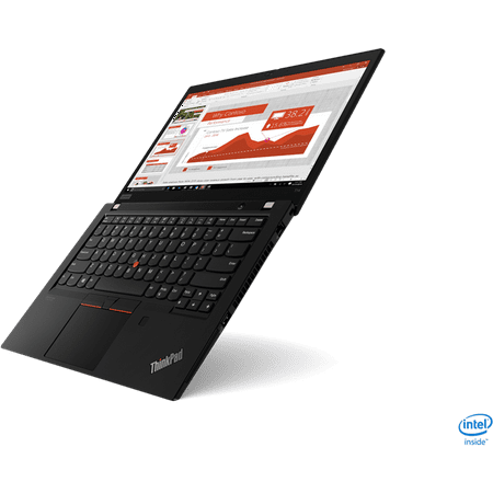 Lenovo ThinkPad T14 14" FHD Laptop, Intel Core i5-10210U, 8GB RAM, 256GB HDD, Windows 10 Pro, Black, 20S00032US