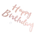 thumbnail image 4 of Pancarta De Feliz Cumpleaños, Pancarta Con Letras Para Fiesta De Cumpleaños, Suministros Brillantes Para Mesa De Buffet De Dulces Para Mesa De Regalo LYUMO Otros, 4 of 8