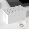 thumbnail image 3 of Estación De Carga Usb Cargador USB de 10 puertos Estación de carga de escritorio de 50 W para tableta de teléfono (UE), 3 of 4