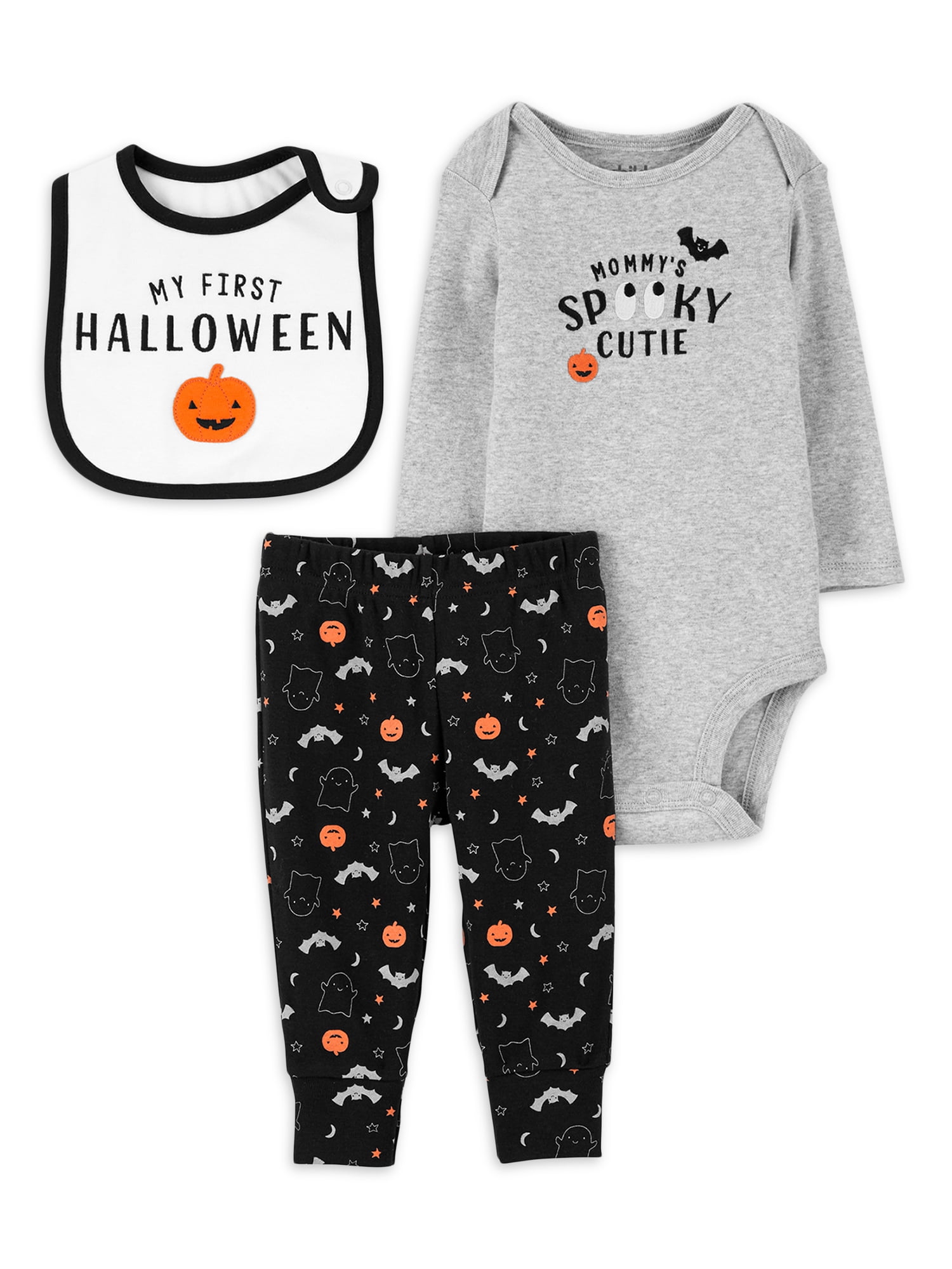 Carter's Baby My First Halloween Bodysuit Just One You White size Newborn 3 6 9 