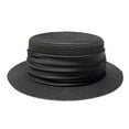 thumbnail image 1 of Sombreros Sombrero plano para mujer Sombrero pequeño para mujer con protección solar Sombrero decorativo de satén de alta gama Sombrero para mujer, 1 of 1