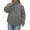 Grey*, variant on RUTAYY Women's Short Jacket Solid Color Long Sleeve Winter Casual Outerwear Warm Comfortable Coat Holiday Versatile Tops
