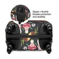 thumbnail image 4 of Easygdp Mushrooms Snails Butterflies Double-Sided Printed Elastic Suitcase Protective Cover,Invisible Zipper, Business Trip Luggage Cases,Washable And Resistant To Falling -Medium, 4 of 9