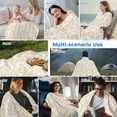 thumbnail image 5 of Yellow Spring Floral Cooling Blanket,Lightweight Breathable Summer Throw Blanket with Double Sided Cold Effect,Elegant Watercolor Summer Botanical Picnic Blankets Bed Sheet for Hot Sleepers 60"x80", 5 of 8
