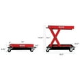 thumbnail image 4 of Extreme Max 5001.5059 Wide Motorcycle Scissor Jack with Dolly - 1100 lbs., 4 of 13