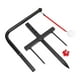 thumbnail image 1 of Entrenador de swing de golf, dispositivo de entrenamiento de impacto, ranurador de swing de práctica de golf, altura Rojo, 1 of 9