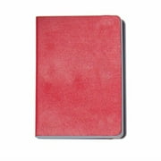 miquelrius soft bound faux journal, 200 sheets/400 graph pages, (a6 4.5" x 6") (red)