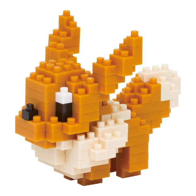 Kit de construcción con nanobloques Pokémon Eevee de la serie Pokémon Nanoblock nanoblock