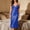 Blue, variant on Hkoxplj Nightgown for Women Satin Lace Trim V Neck Spaghetti Strap Crisscross Back Maxi Sleep Dress Silky Full Length Nightdress Loungewear Plus Size S to 3XL for Home Sleep Lounge