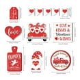 thumbnail image 4 of Valentine Day Tiered Tray Decor Spring Tiered Tray Valentines Day Decorations Set Gnomes Truck Wooden Signs Farmhouse Valentine Day Table Decorations for Home Table Shelf, 4 of 4