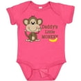 thumbnail image 3 of Inktastic Daddy's Little Monkey Boys or Girls Baby Bodysuit, 3 of 5