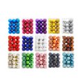 thumbnail image 5 of 24 piezas/lote de bolas decorativas para árbol de Navidad de 3 cm/1,2 pulgadas de colores, bolas colgantes brillantes para decoración de casa, bar, fiesta, 5 of 5