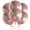 Rose Gold, variant on vlrwzc 6Pcs 22inch 4D Round Metallic Foil Balloons Mirror Sphere for Birthday Wedding Party Decor