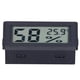thumbnail image 1 of Medidor de temperatura con pantalla Digital VOBOR, termómetro interior para el medio ambiente ABS para Smart Home FY11001, termómetro con pantalla(Negro), 1 of 11
